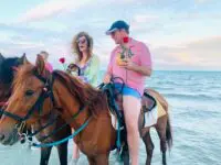 Romantic Sunset Ride